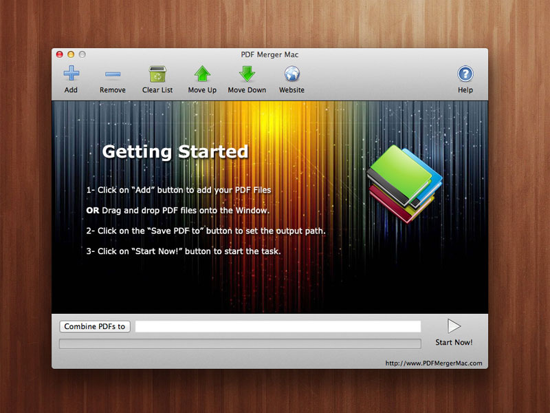 PDF Merger Mac Screenshot
